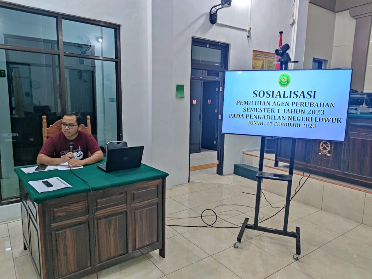 Berita Terkini Pemilihan Agen Perubahan Pada Pengadilan Negeri Luwuk Semester I Tahun 2023